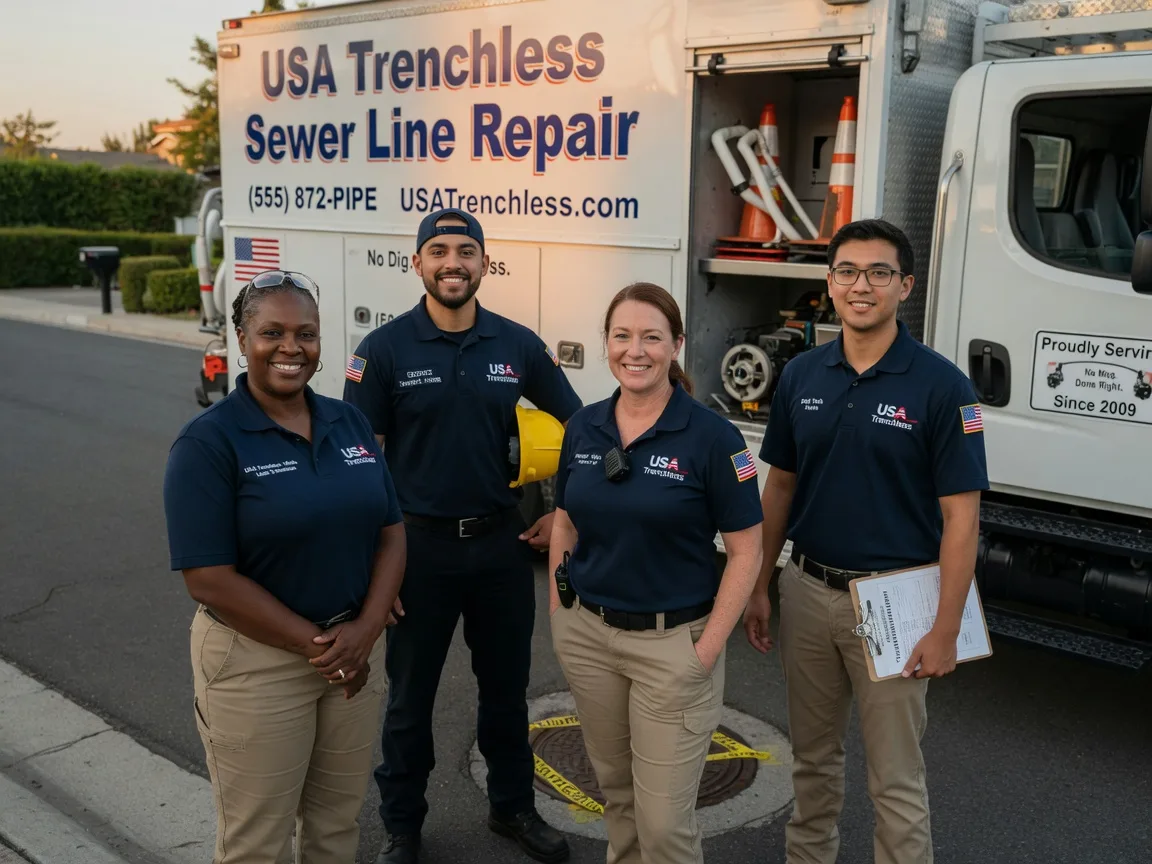 Sewer Line Repair company in Blairs, VA
